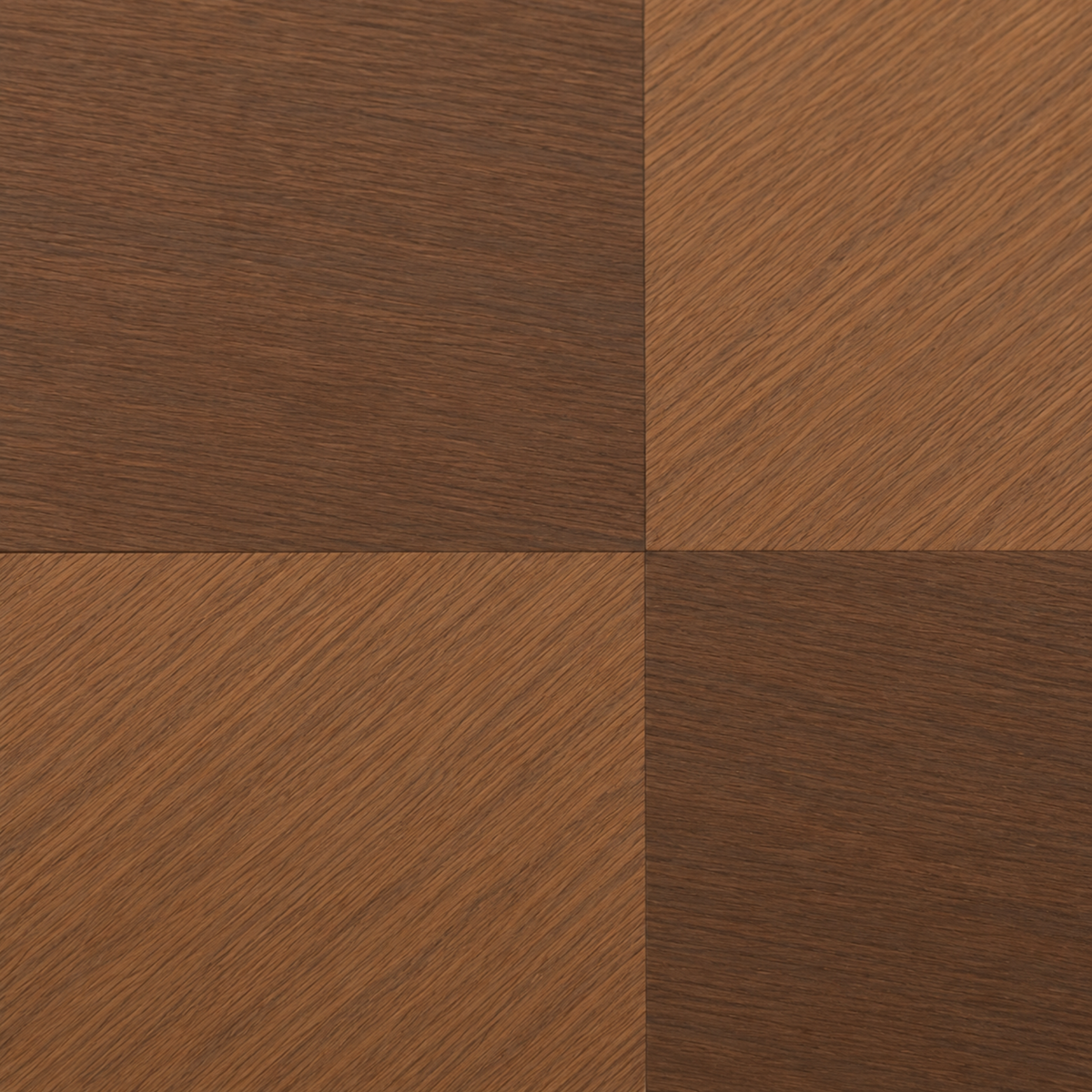 Isaure | Table basse carrée en bambou effet noyer