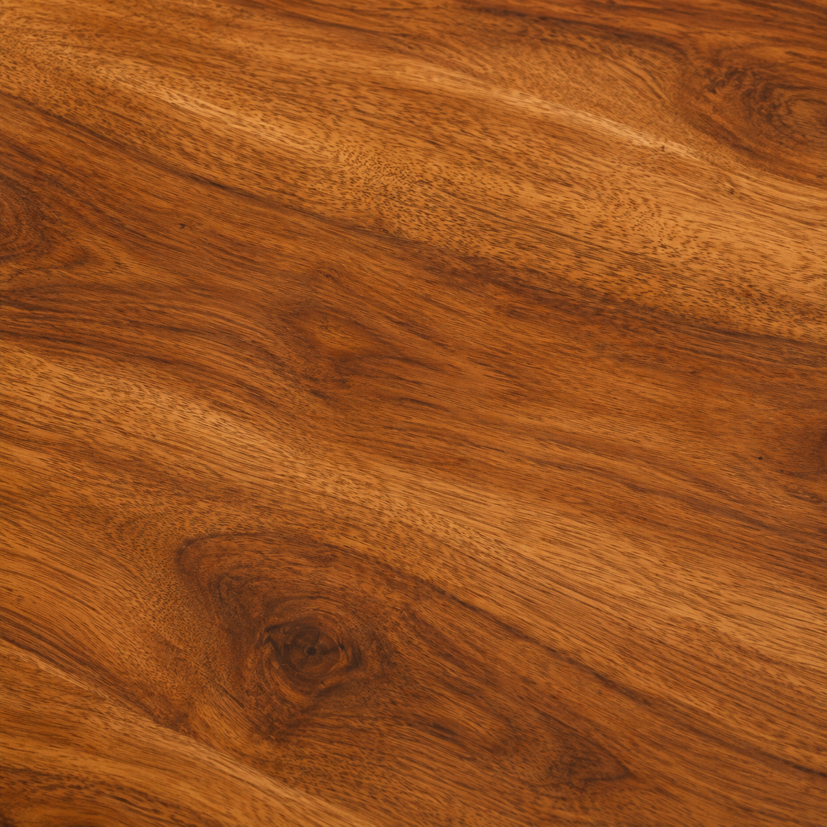 Rowan | Table basse originale en bois de Sheesham massif et métal noir